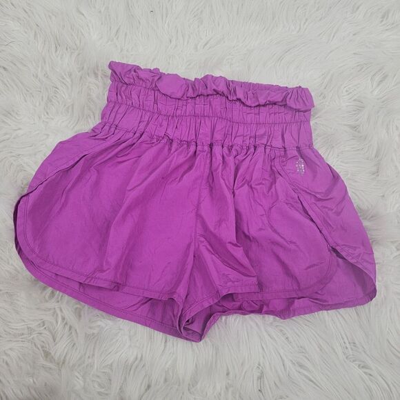Free People Movement Women's The Way Home Love Potion Shorts Size Small Purple - Picture 3 of 10